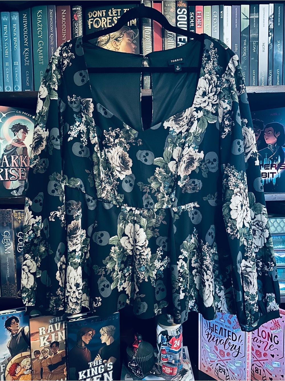 Torrid Skulls Blouse